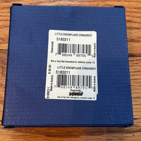 Swarovski Christmas snowflake ornament- Little Star - Picture 2 of 3